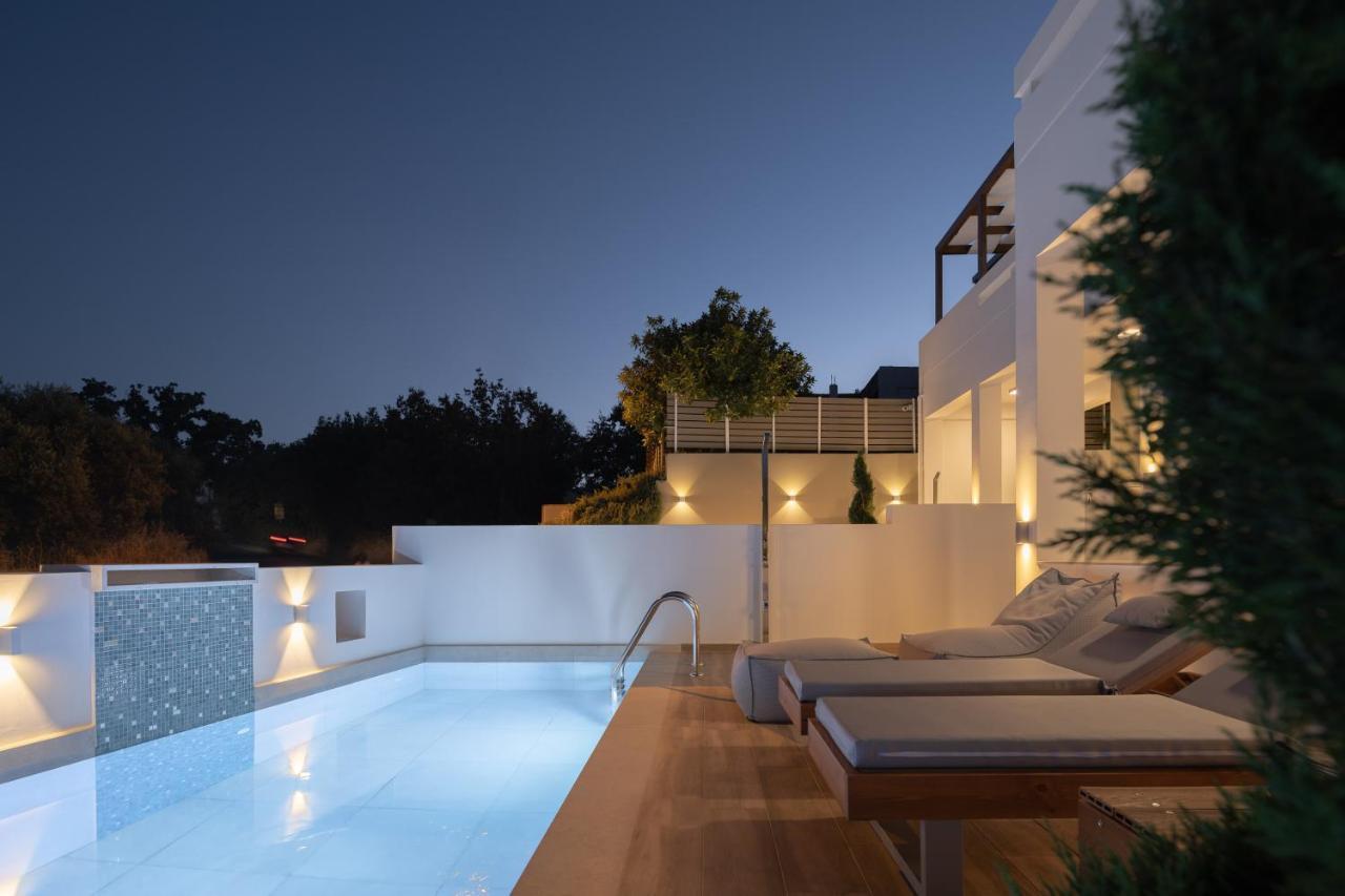 De Light Boutique Villas I II & III - Close To Rethymno, By Thinkvilla Atsipopoulo Eksteriør billede
