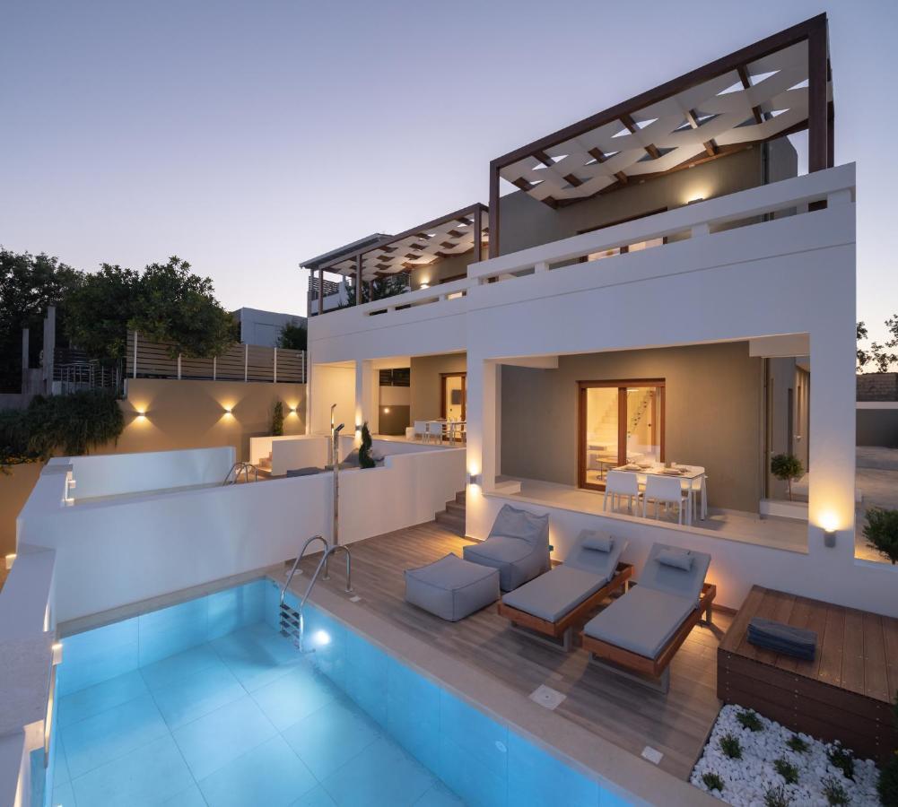 De Light Boutique Villas I II & III - Close To Rethymno, By Thinkvilla Atsipopoulo Eksteriør billede