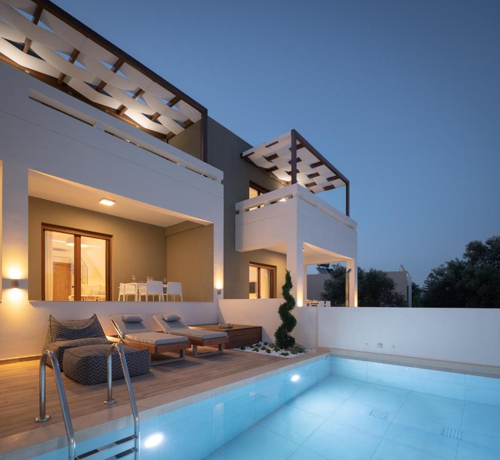 De Light Boutique Villas I II & III - Close To Rethymno, By Thinkvilla Atsipopoulo Eksteriør billede