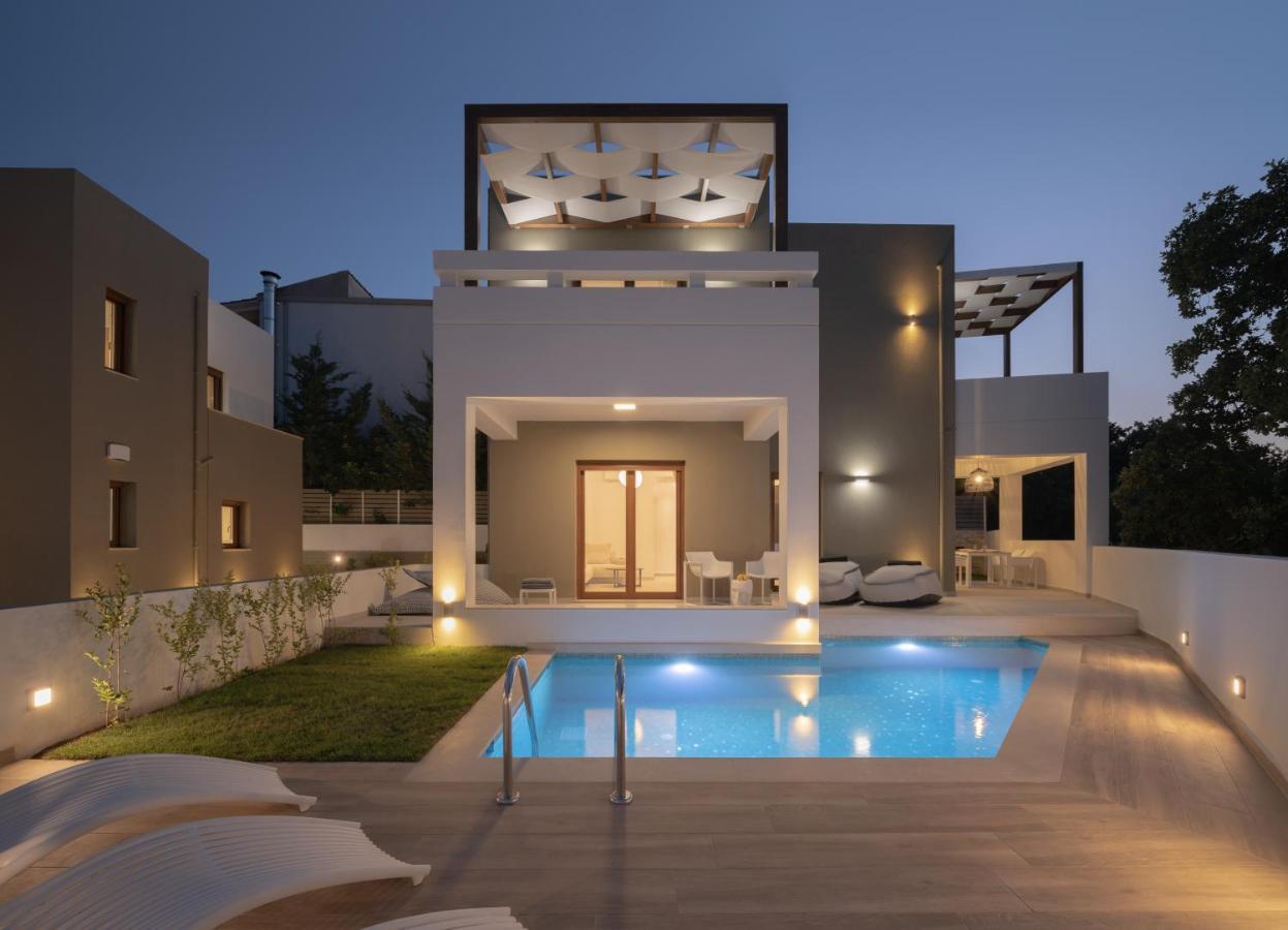 De Light Boutique Villas I II & III - Close To Rethymno, By Thinkvilla Atsipopoulo Eksteriør billede